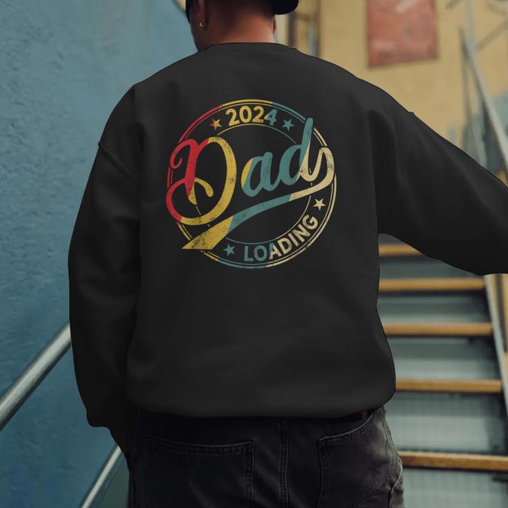 Dad 2024 Loading Men's Sweatshirt Back Print