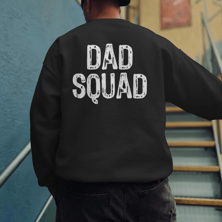 Dad Squad Cool Men's Sweatshirt Back Print