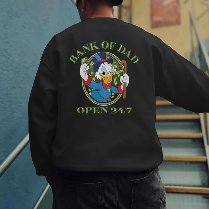 Disney DuckTales Bank Of Dad Small Men's Sweatshirt Back Print Disney DuckTales Bank Of Dad Small Men's Sweatshirt Back Print