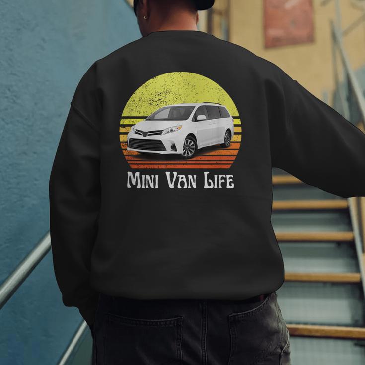 Mini Van Life Soccer Mom Dad Parent For Parents Men's Sweatshirt Back Print Mini Van Life Soccer Mom Dad Parent For Parents Men's Sweatshirt Back Print