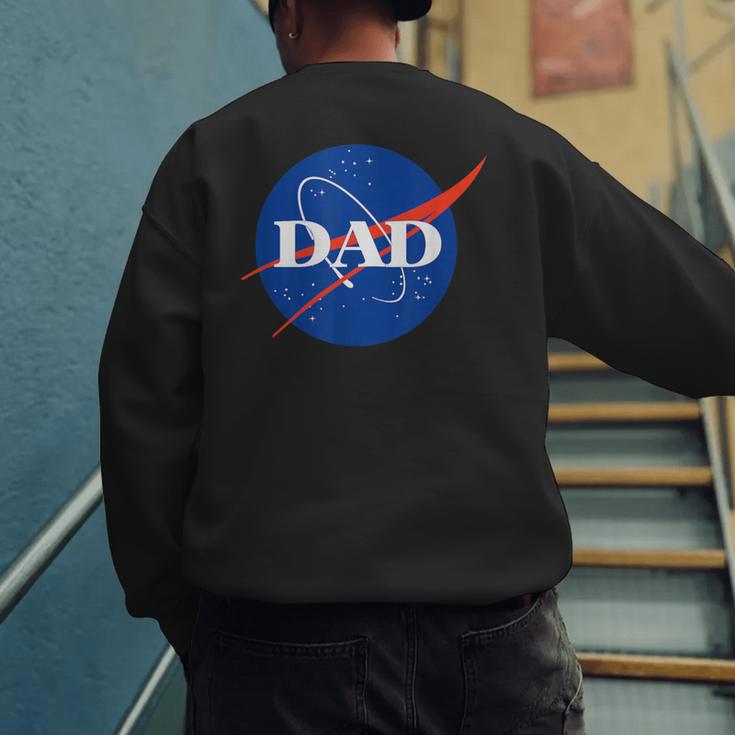 NASA Inspired DAD Meatball Men's Sweatshirt Back Print NASA Inspired DAD Meatball Men's Sweatshirt Back Print