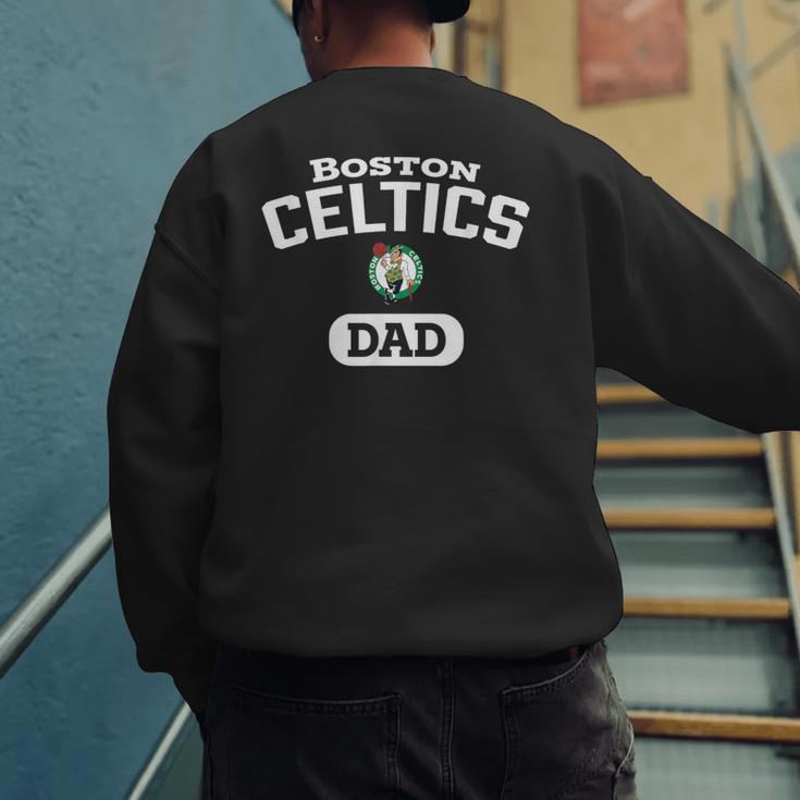 NBA Boston Celtics Dad Arched Team Logo Men's Sweatshirt Back Print