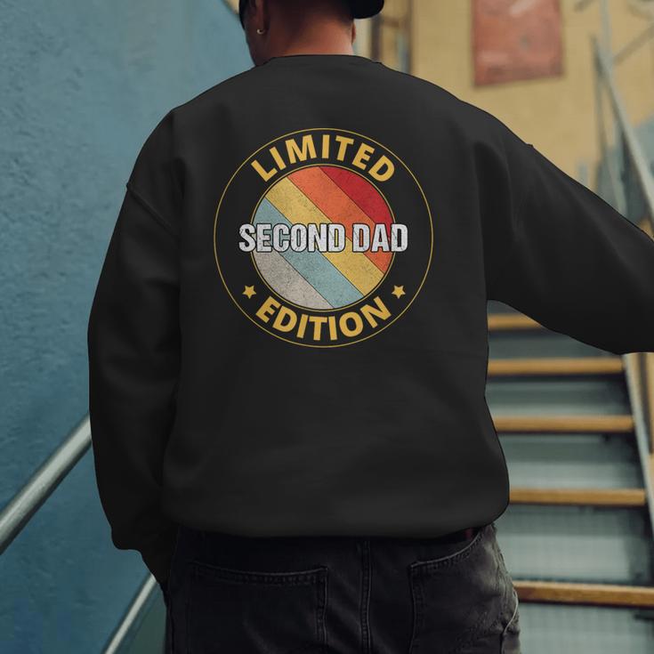 Second Dad Men's Sweatshirt Back Print