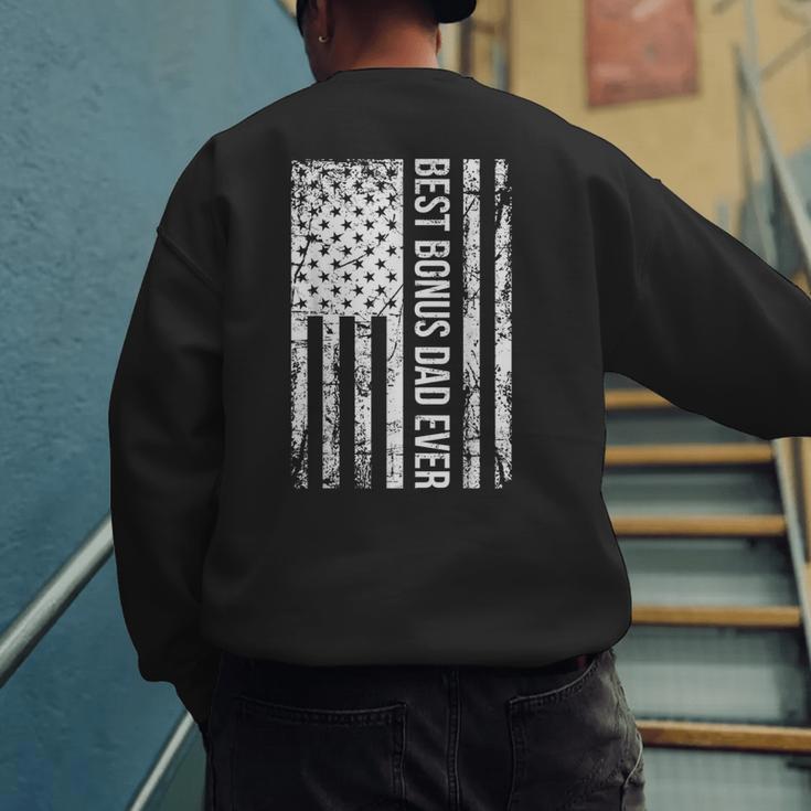 Step Dad Men's Sweatshirt Back Print