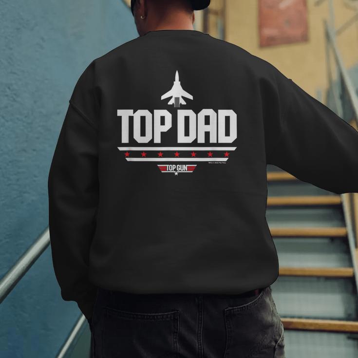 Top Gun Father's Day Top Dad Men's Sweatshirt Back Print Top Gun Father's Day Top Dad Men's Sweatshirt Back Print