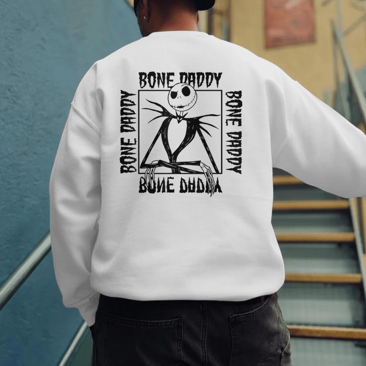 Disney The Nightmare Before Christmas Jack Bone Daddy Frame Men's Sweatshirt Back Print