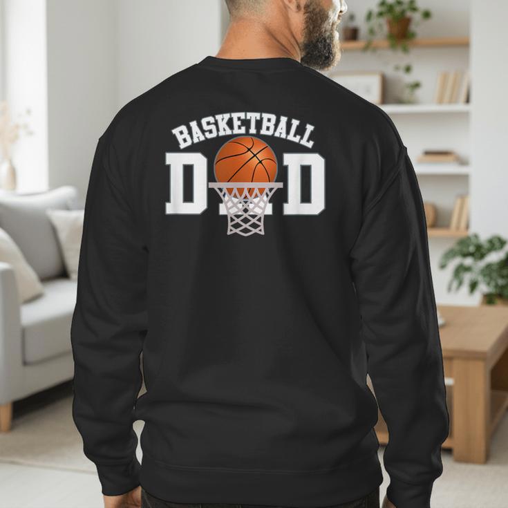 Basketball Dad Men's Sweatshirt Back Print Basketball Dad Men's Sweatshirt Back Print