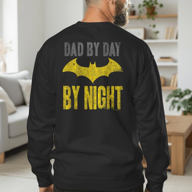Batman Dad By Day Men's Sweatshirt Back Print