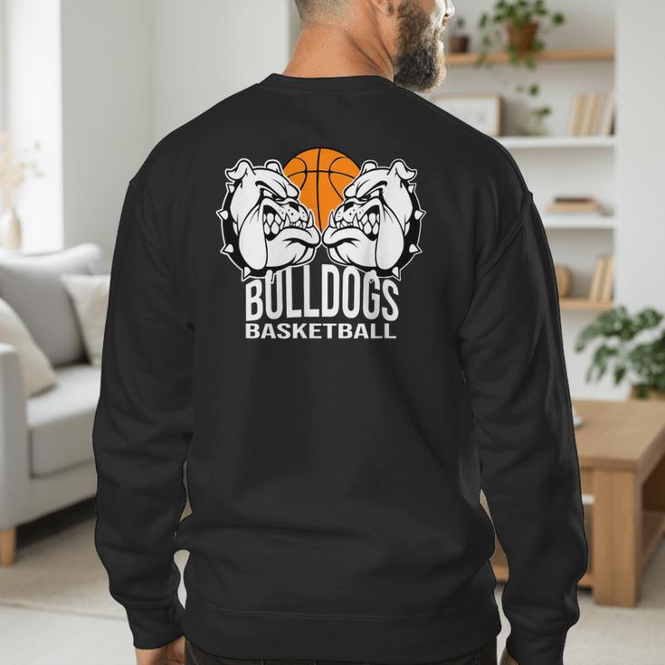 Bulldogs Basketball Shirt Basketball Mom Dad Players Tshirt Men's Sweatshirt Back Print Bulldogs Basketball Shirt Basketball Mom Dad Players Tshirt Men's Sweatshirt Back Print
