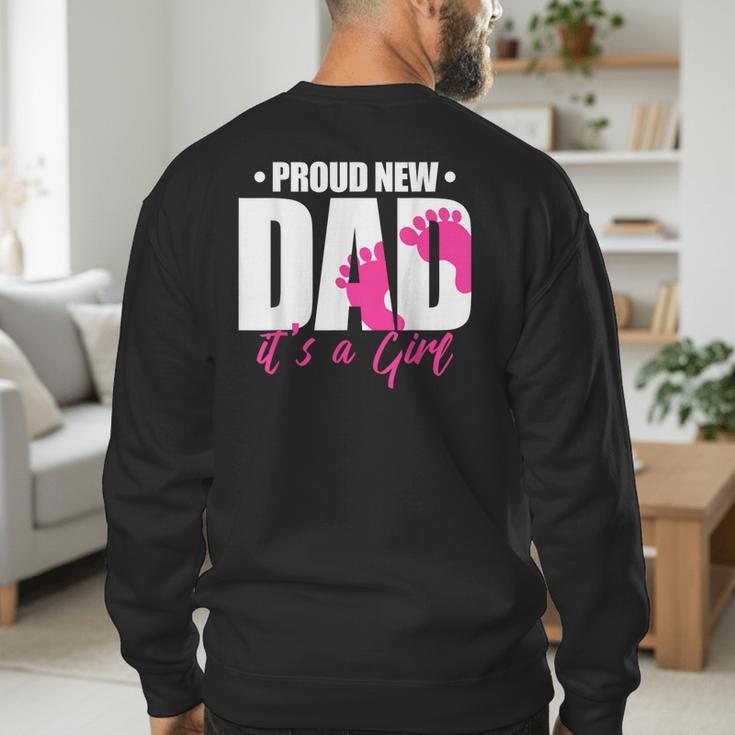 Cool Parent Apparel Proud New Dad It's A Girl Classic Fit Short Sleeve Crew Neck T-Shirt Small Men's Sweatshirt Back Print Cool Parent Apparel Proud New Dad It's A Girl Classic Fit Short Sleeve Crew Neck T-Shirt Small Men's Sweatshirt Back Print