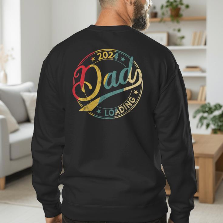 Dad 2024 Loading Men's Sweatshirt Back Print