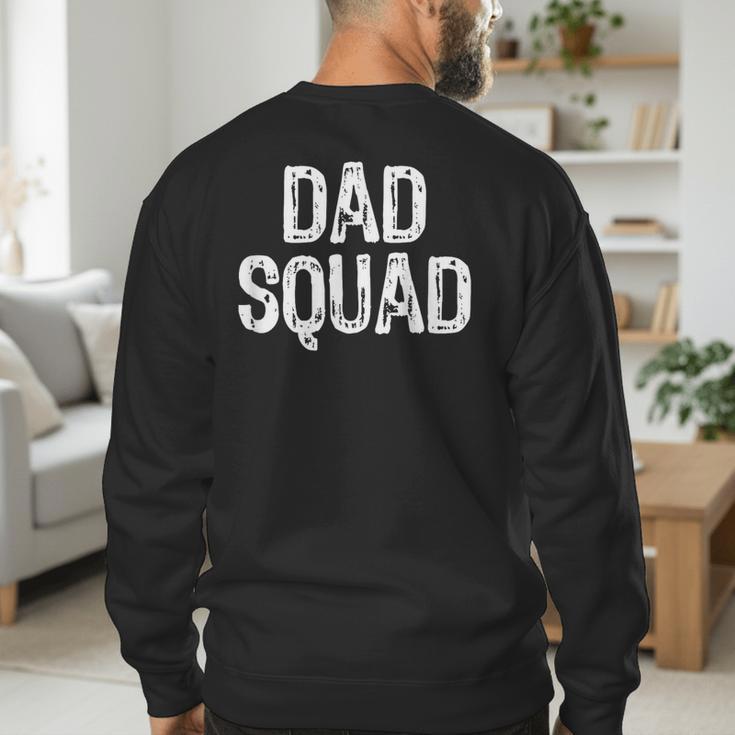 Dad Squad Cool Men's Sweatshirt Back Print