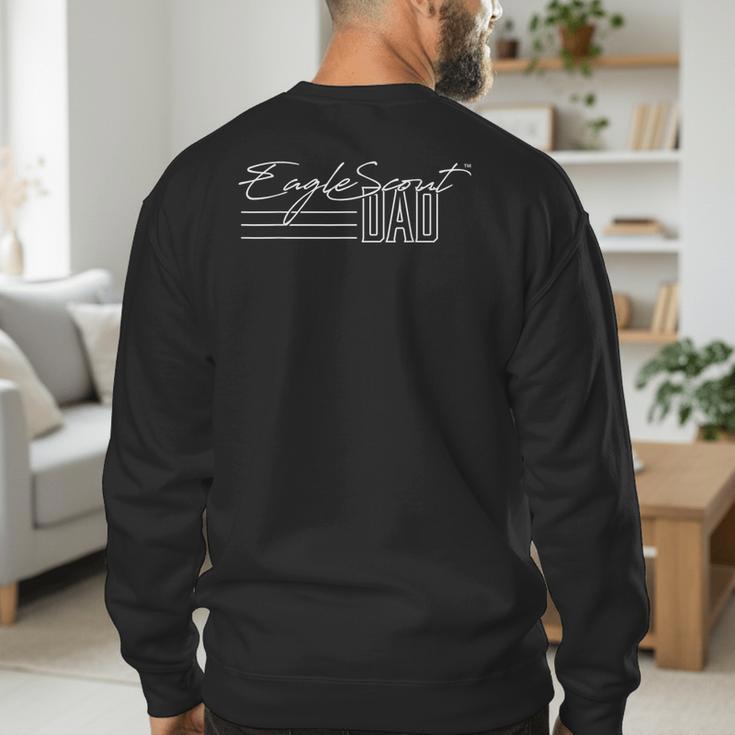 Eagle Scout Dad Men's Sweatshirt Back Print Eagle Scout Dad Men's Sweatshirt Back Print