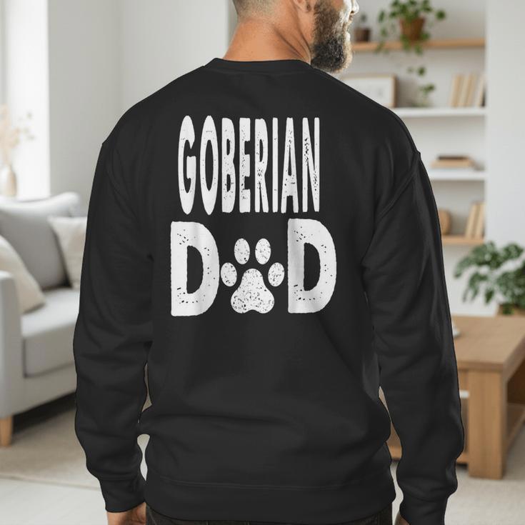 Goberian DAD Dog Owner Men Women Men's Sweatshirt Back Print