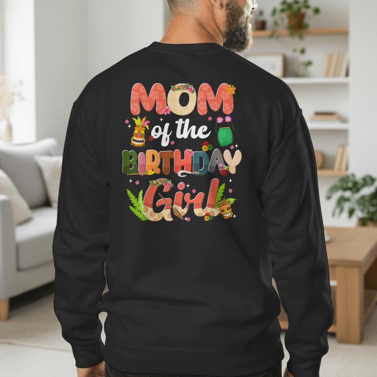 Mom And Dad Birthday Girl Matching Family Party Decorations Men's Sweatshirt Back Print Mom And Dad Birthday Girl Matching Family Party Decorations Men's Sweatshirt Back Print