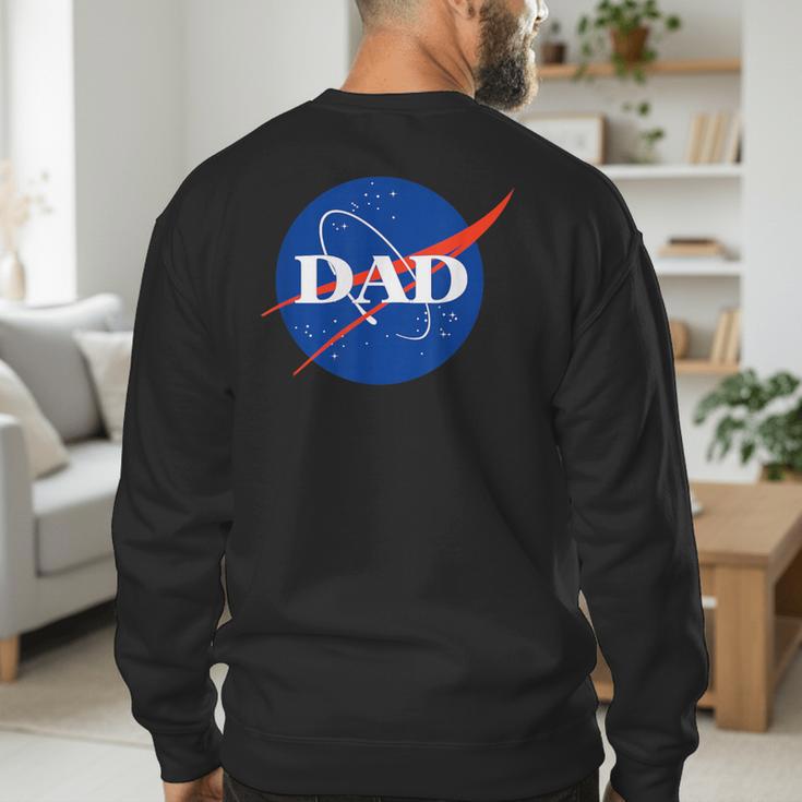 NASA Inspired DAD Meatball Men's Sweatshirt Back Print NASA Inspired DAD Meatball Men's Sweatshirt Back Print