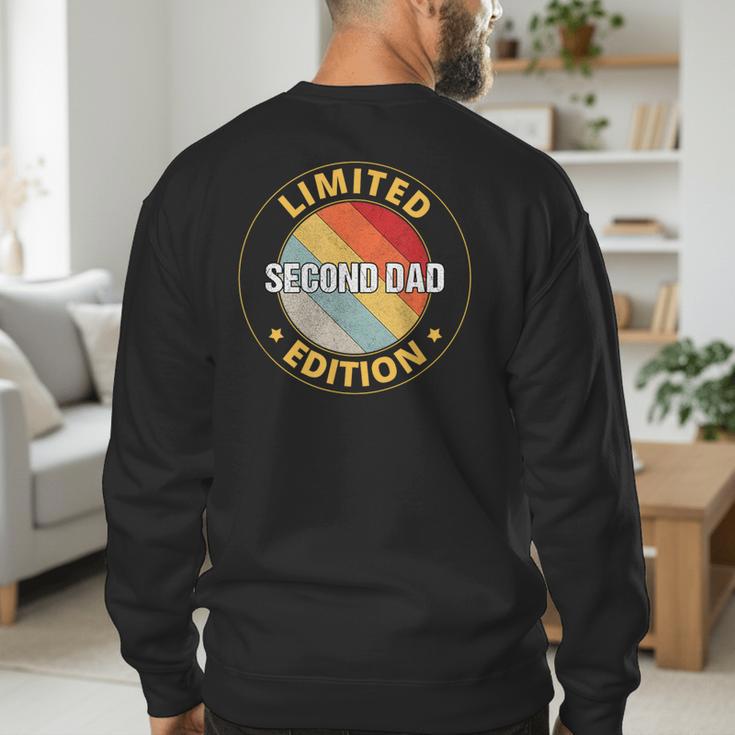 Second Dad Men's Sweatshirt Back Print