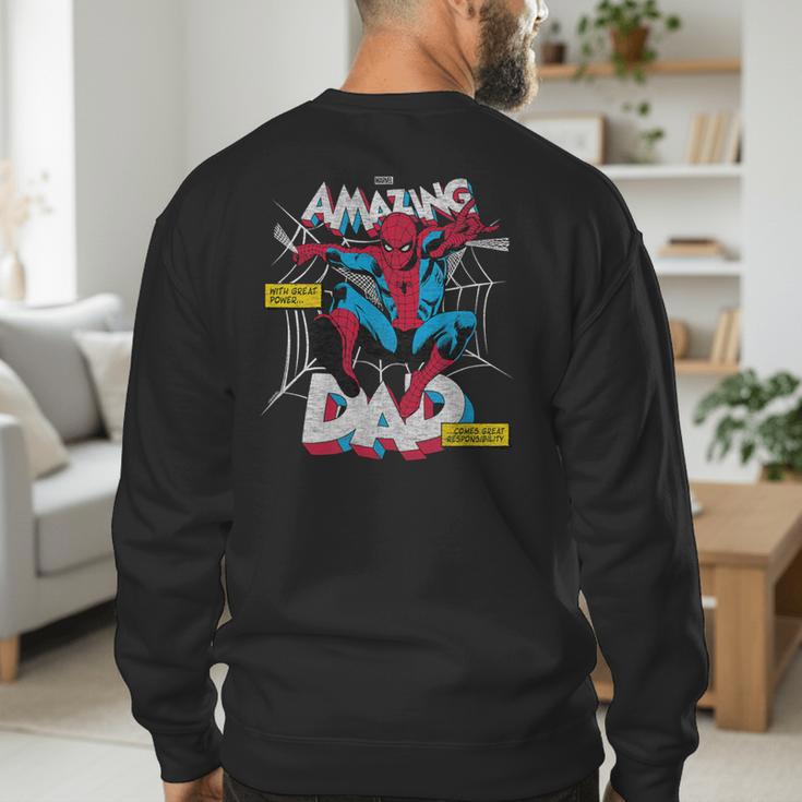 Spider-Man Amazing Dad Men's Sweatshirt Back Print