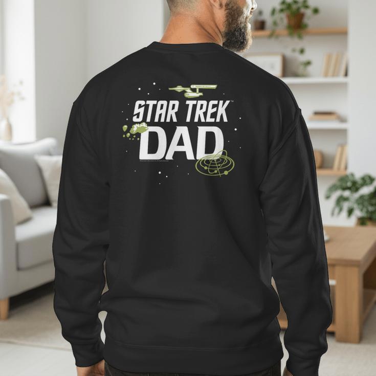 Star Trek Father's Day Star Trek Dad Icons Men's Sweatshirt Back Print