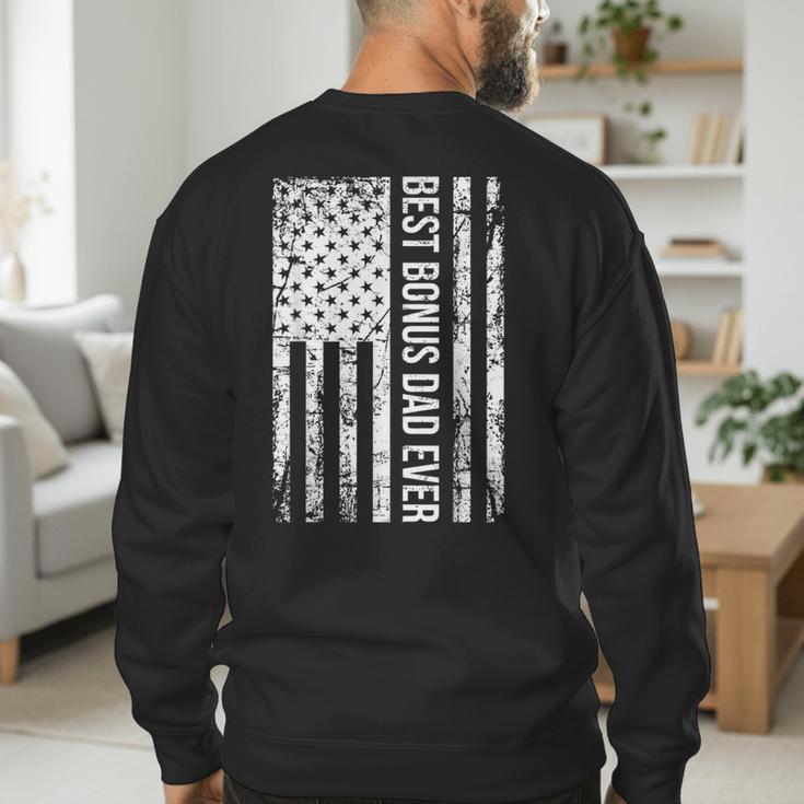 Step Dad Men's Sweatshirt Back Print