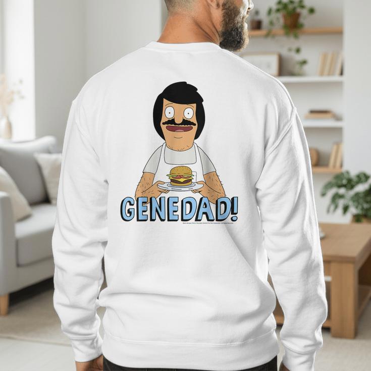 Bob's Burgers Gene Dad Portrait Men's Sweatshirt Back Print