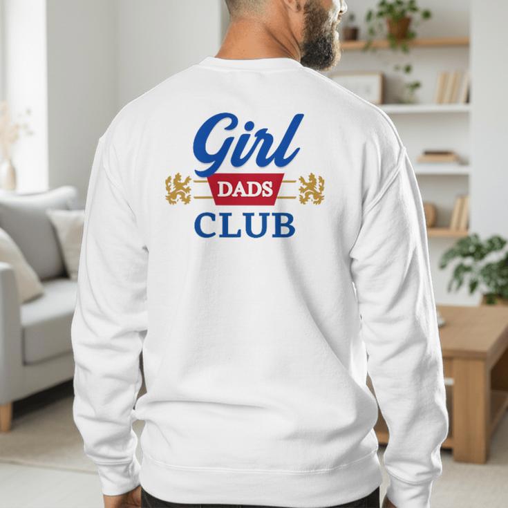 Cool Dads Club Father's Day Shirt From Daughter Son Men's Sweatshirt Back Print