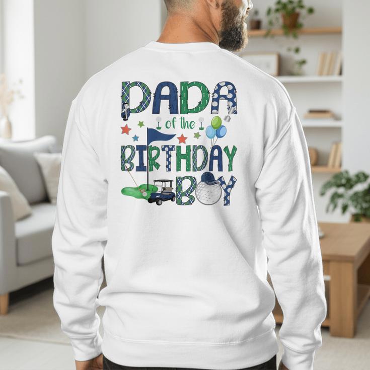 Dada Of The Birthday Boy Hole In One Golf Lover Men's Sweatshirt Back Print