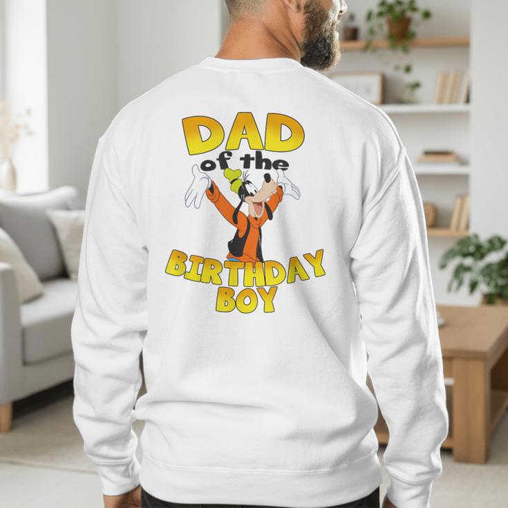 Disney Mickey & Friends Goofy Dad Of The Birthday Boy Men's Sweatshirt Back Print Disney Mickey & Friends Goofy Dad Of The Birthday Boy Men's Sweatshirt Back Print