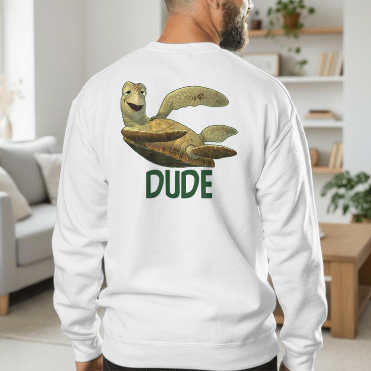 Disney Pixar Finding Nemo Father's Day Dude Cool Dad Poster Men's Sweatshirt Back Print Disney Pixar Finding Nemo Father's Day Dude Cool Dad Poster Men's Sweatshirt Back Print