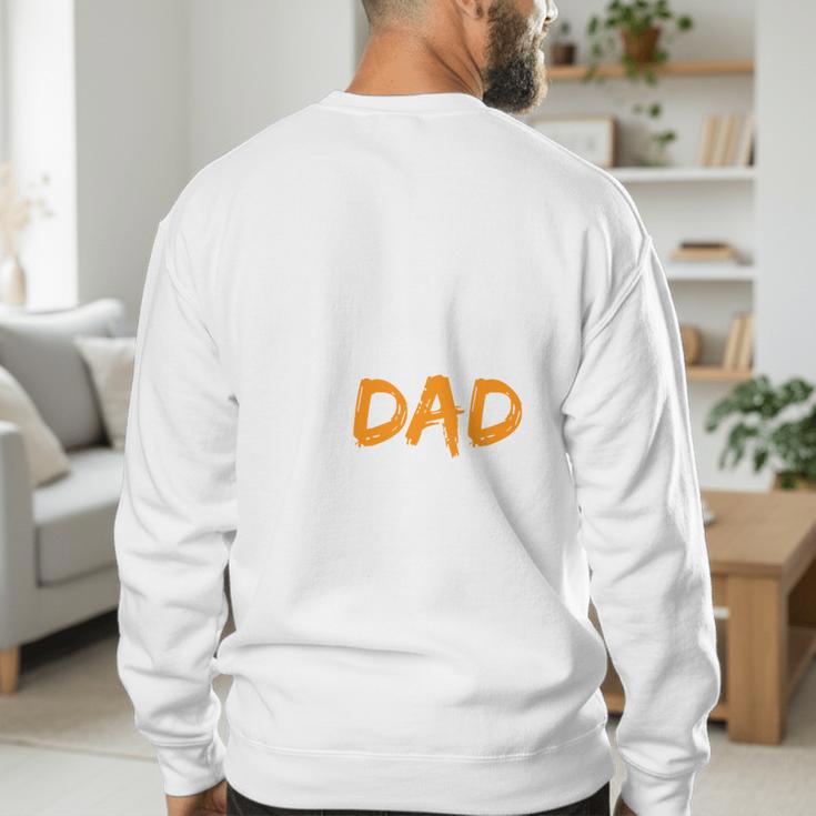 Gymnastics Dad For Gymnastic Father Parents Men's Sweatshirt Back Print Gymnastics Dad For Gymnastic Father Parents Men's Sweatshirt Back Print