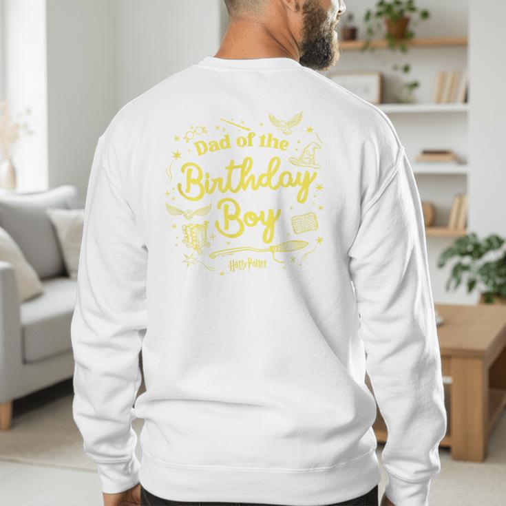 Harry Potter Dad Of The Birthday Boy Magical Things Logo Men's Sweatshirt Back Print