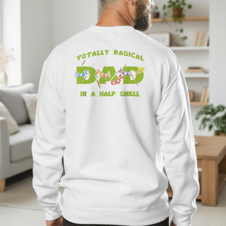 Teenage Mutant Ninja Turtles Dad Turtles Father's Day Men's Sweatshirt Back Print