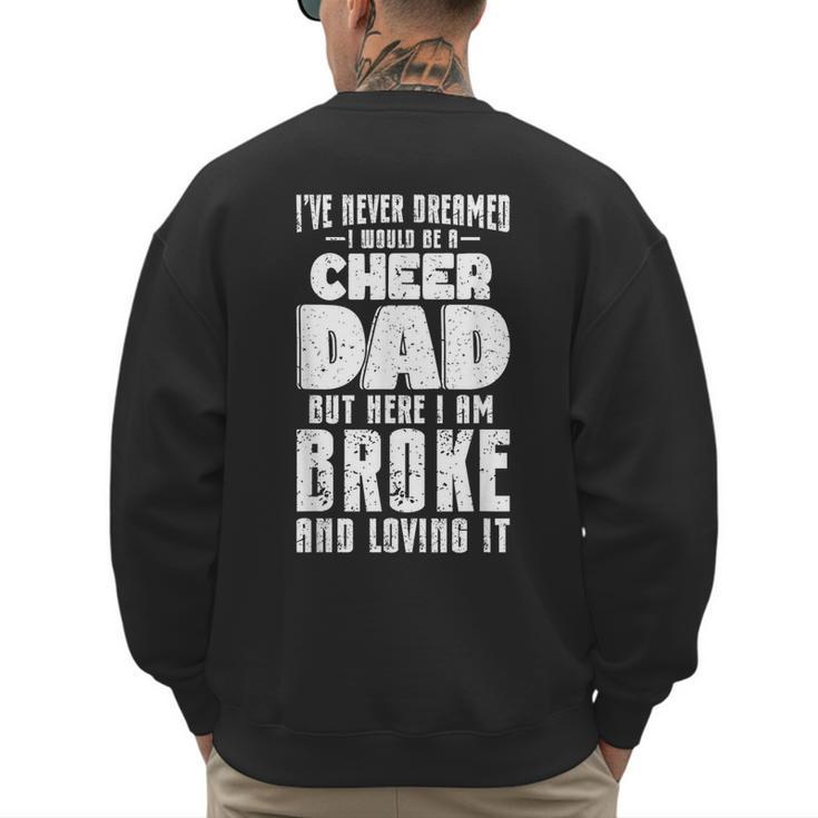 Cheer Dad Men's Sweatshirt Back Print