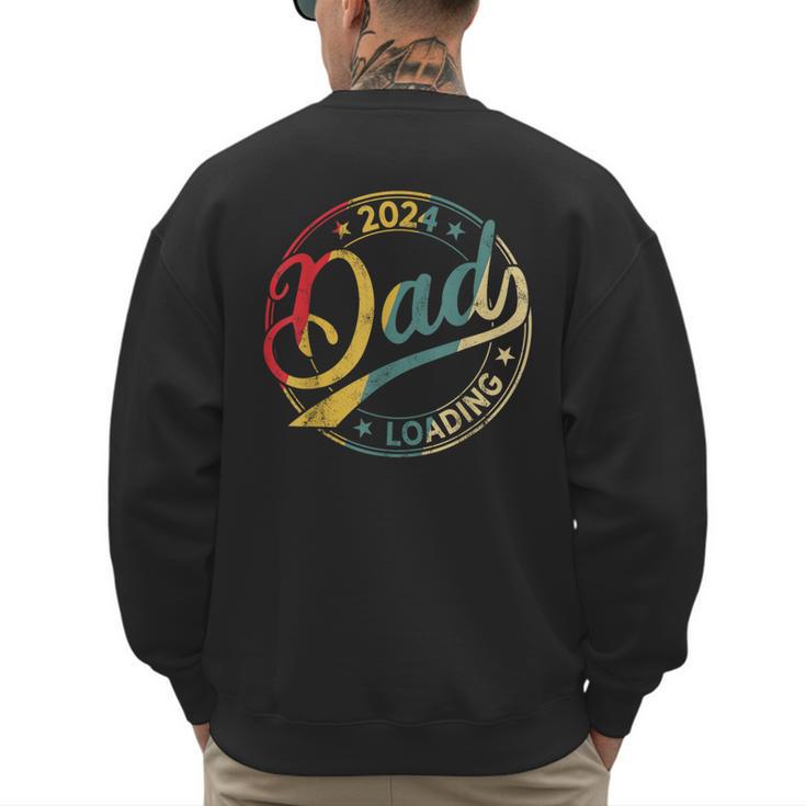Dad 2024 Loading Men's Sweatshirt Back Print
