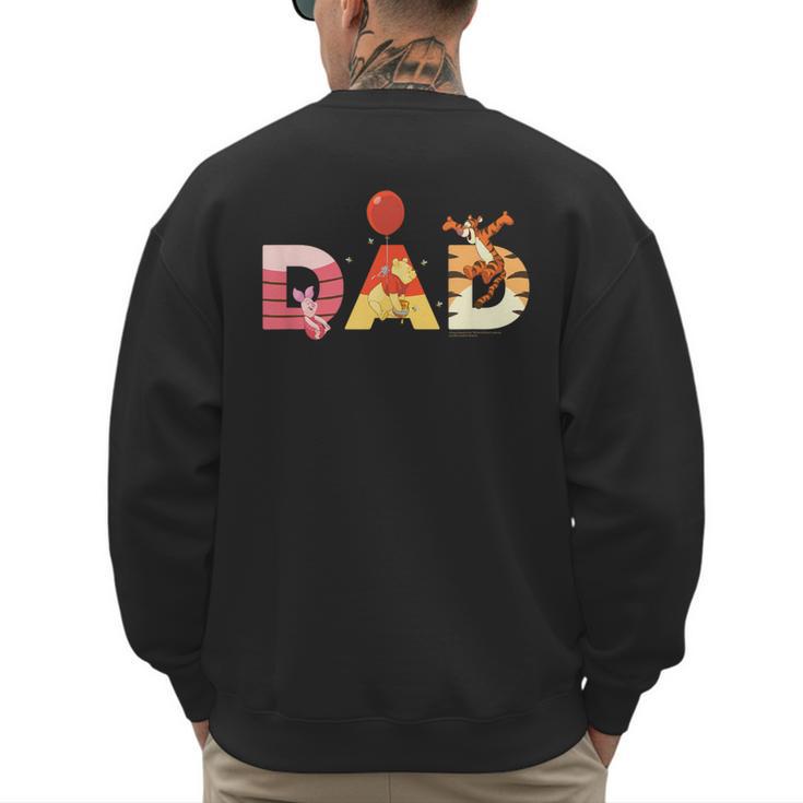 Disney Winnie The Pooh And Friends Dad Father's Day Birthday Men's Sweatshirt Back Print