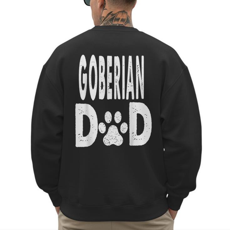 Goberian DAD Dog Owner Men Women Men's Sweatshirt Back Print