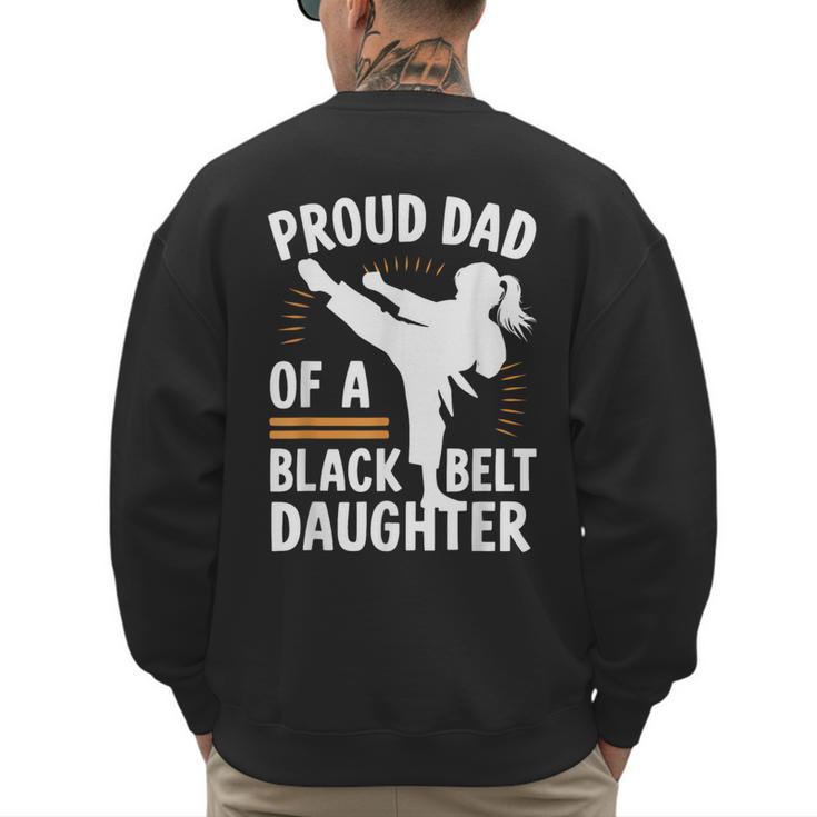 Proud Dad Of A Belt Daughter Men's Sweatshirt Back Print