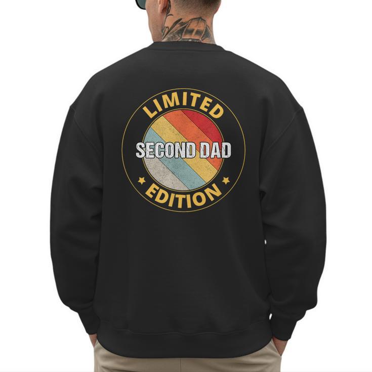 Second Dad Men's Sweatshirt Back Print