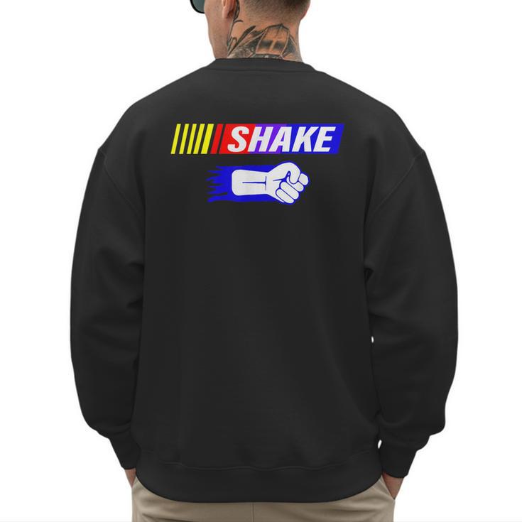 Shake And Bake Family Lover Dad Daughter Son Matching Men's Sweatshirt Back Print