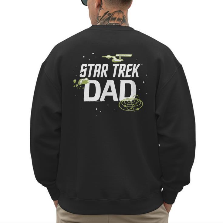 Star Trek Father's Day Star Trek Dad Icons Men's Sweatshirt Back Print