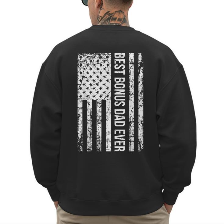 Step Dad Men's Sweatshirt Back Print