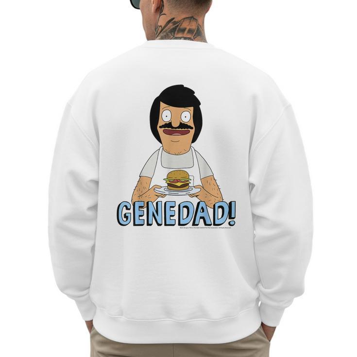 Bob's Burgers Gene Dad Portrait Men's Sweatshirt Back Print