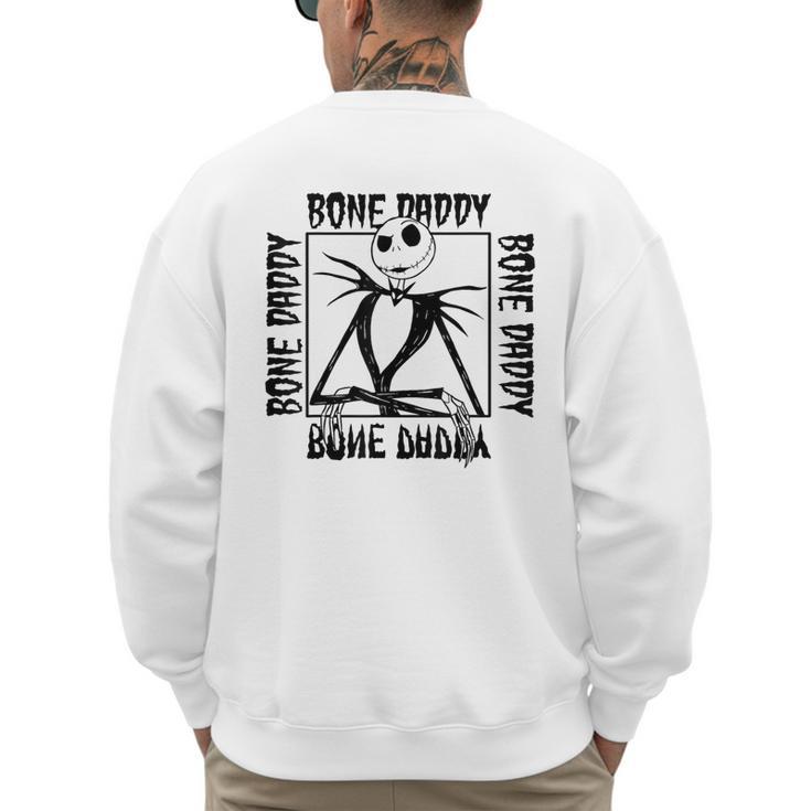 Disney The Nightmare Before Christmas Jack Bone Daddy Frame Men's Sweatshirt Back Print