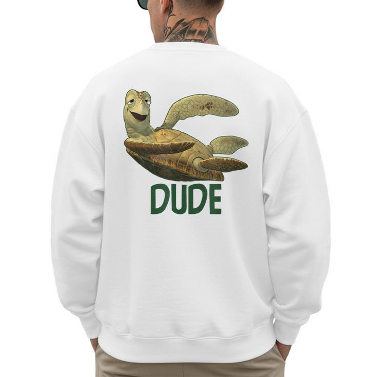 Disney Pixar Finding Nemo Father's Day Dude Cool Dad Poster Men's Sweatshirt Back Print