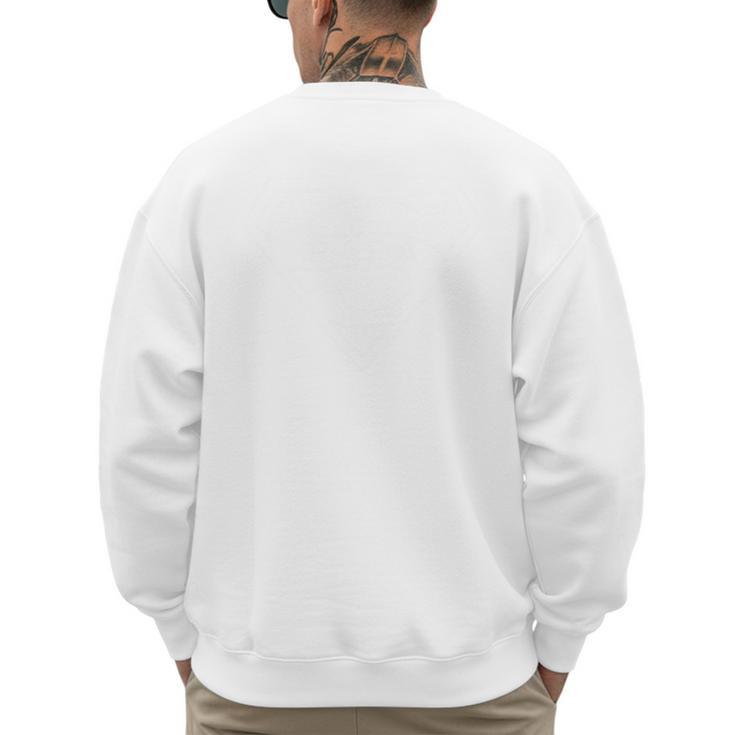 Super Papa  Fun For Dad Long Sleeve T-Shirt Men's Sweatshirt Back Print