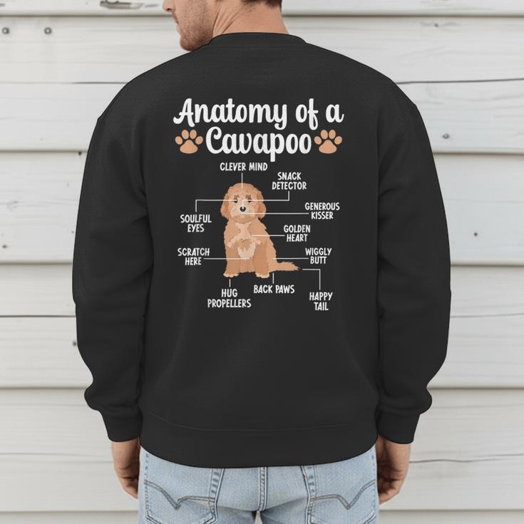 Anatomy Of A Cavapoo Dog Cavapoo Owner Cavapoo Dad Men's Sweatshirt Back Print Anatomy Of A Cavapoo Dog Cavapoo Owner Cavapoo Dad Men's Sweatshirt Back Print