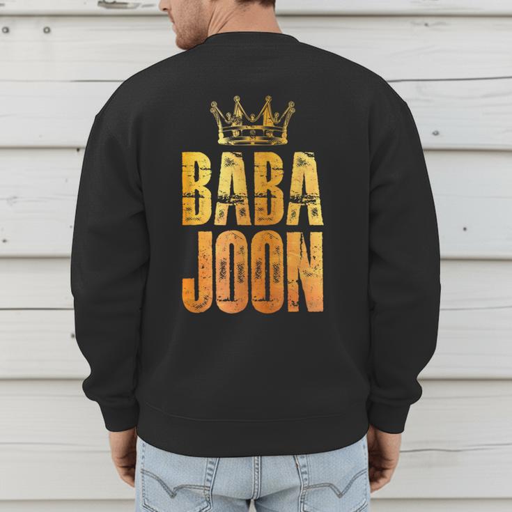 Baba Joon Persian Dad Iran Quote Iranian Fathers Day Men's Sweatshirt Back Print Baba Joon Persian Dad Iran Quote Iranian Fathers Day Men's Sweatshirt Back Print