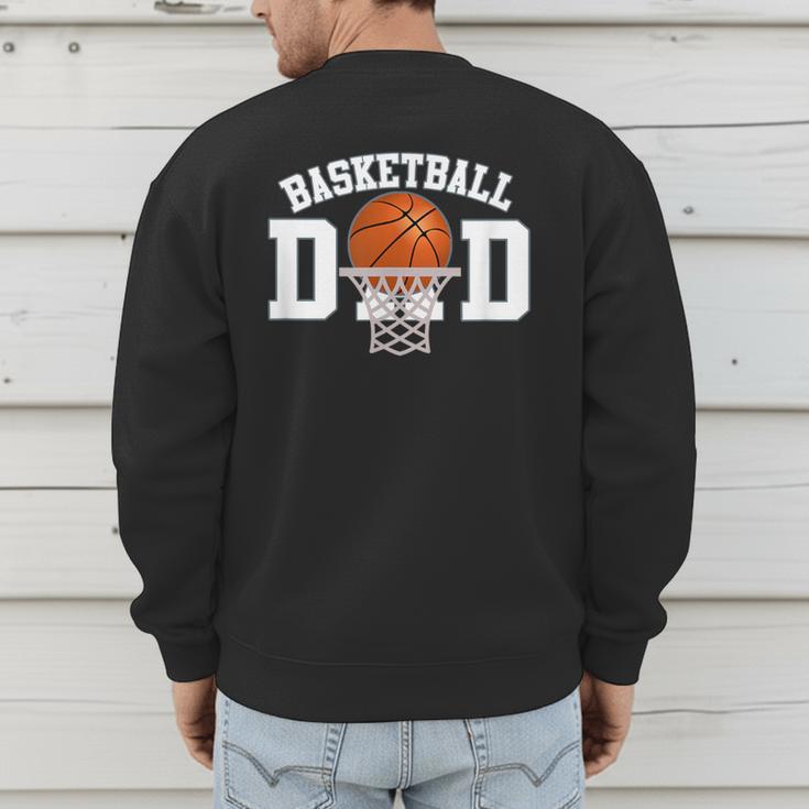 Basketball Dad Men's Sweatshirt Back Print Basketball Dad Men's Sweatshirt Back Print