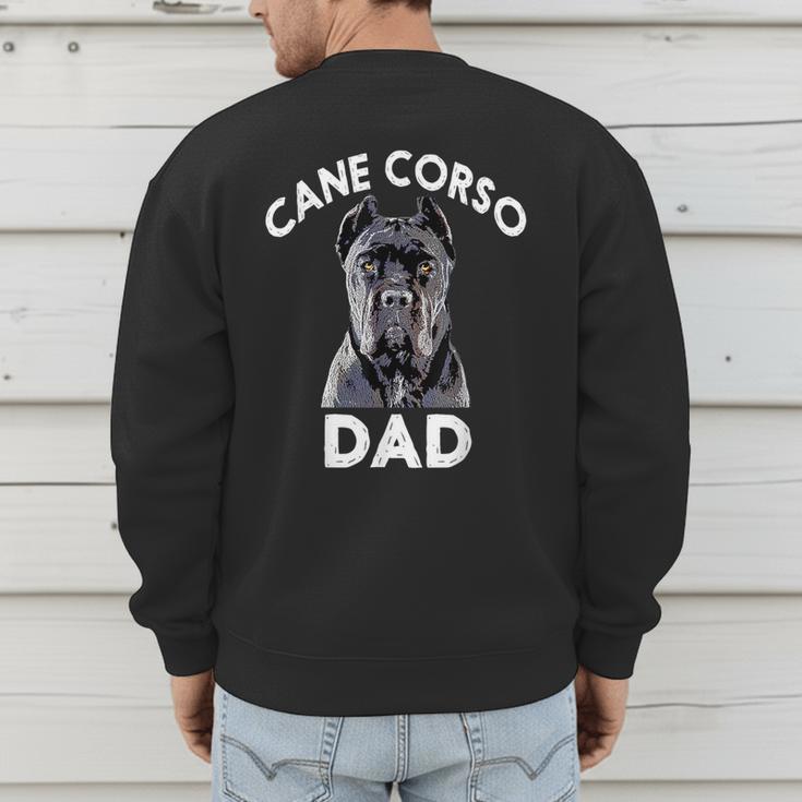 Cane Corso Dad Italian Mastiff T-Shirt Men's Sweatshirt Back Print