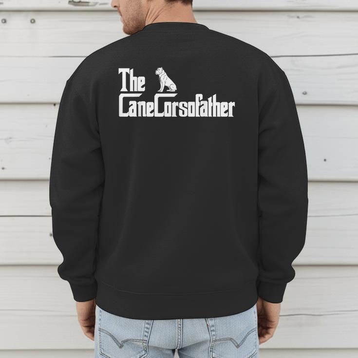 The CaneCorsoFather Cane Corso Dog Dad Shirt Men Men's Sweatshirt Back Print